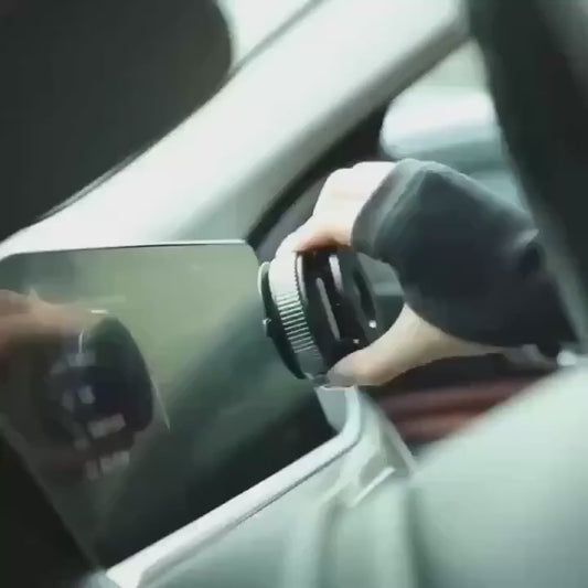 Magnetic Car Phone Holder with LED - 360° Rotatable